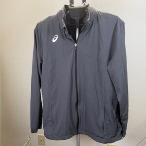 ASICS Men's Dark Gray Performance Jacket